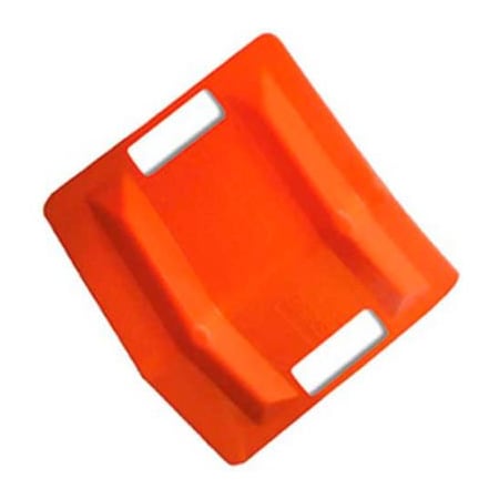 Kinedyne VeeBoard Stackable Corner Edge Guard Protector W/Double 4-1/2in Slots, 11inL x 8inW x 8inH, Orange VB13